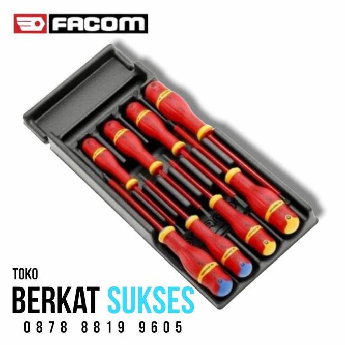 Obeng Set Listrik - Insulated Modular Screwdriver Facom MOD.AT1VE