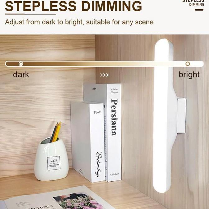 Magnetic LED Lamp - Lampu Meja Komputer / Lampu Baca / Lampu Meja Rias BS