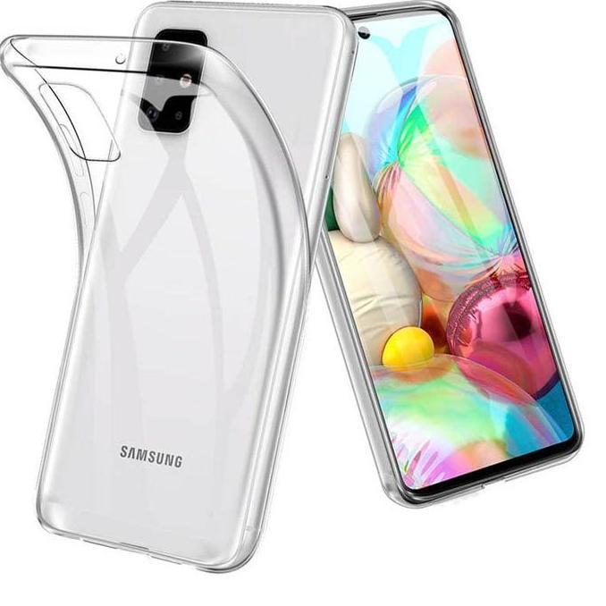 Slim TPU Case Samsung Galaxy A71 - for Samsung Galaxy A71 - Full Clear Soft Cover Casing Softcase Si