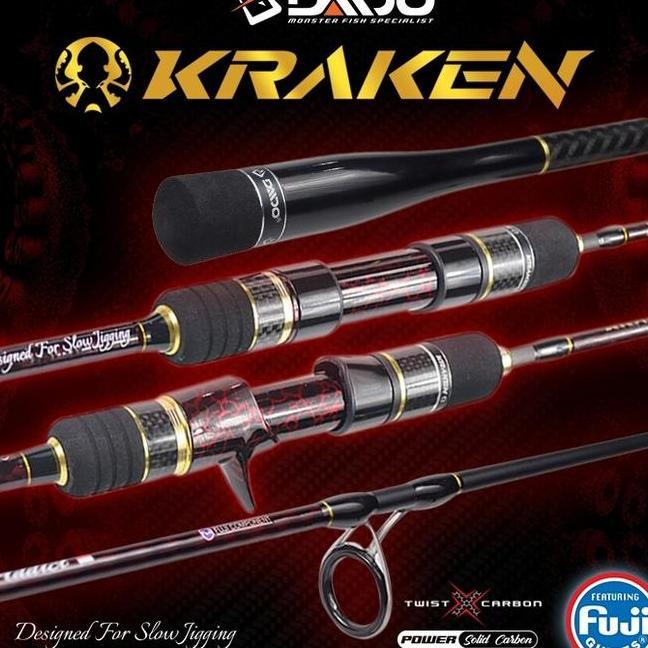 Daido Joran Kraken Carbon Solid Slow Jging Joran Pancing