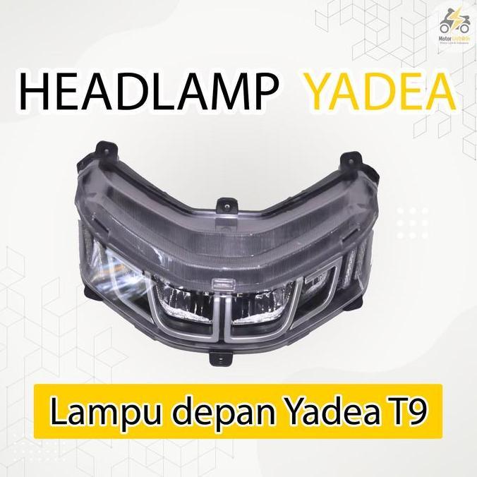 HEADLAMP MOTOR LISTRIK YADEA T9