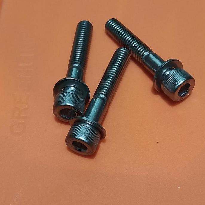 BAUT L SILINCER KNALPOT SUZUKI SKYWAVE HAYATE STENLESS 3PCS