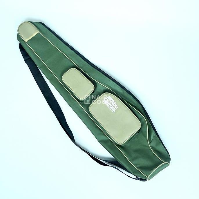 hardikadikaaaa  - tas joran pancing slempang abu garcia coklat muat 2-3 set joran model slempang