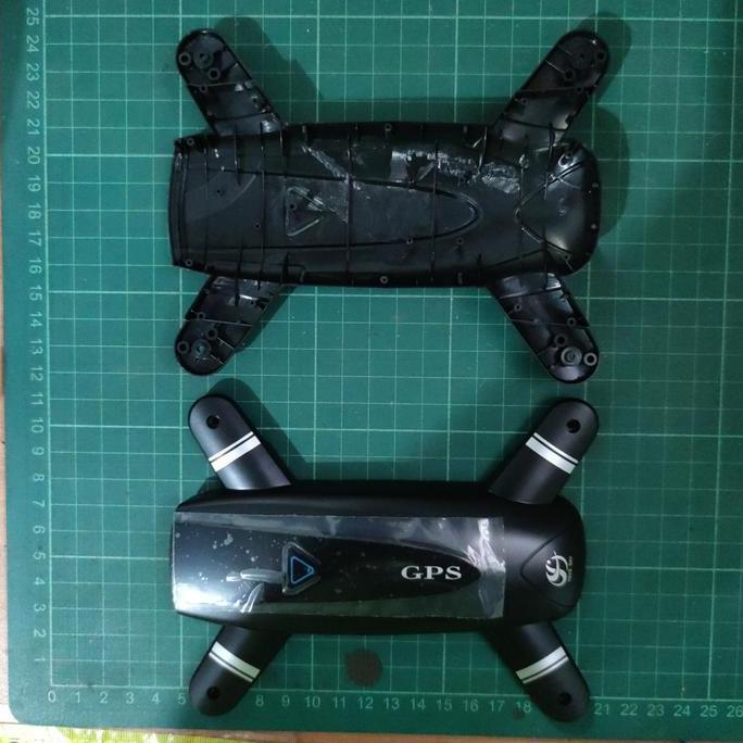 Body Atas Bawah Drone S167 GPS Upper Lower Cover