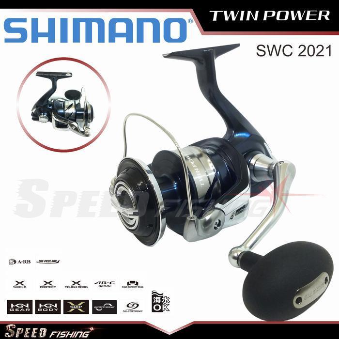 (Promo) Shimano Twin Power 2021 Sw 4000 5000 6000 8000 10000 14000 Pg Hg Xg Bestseller