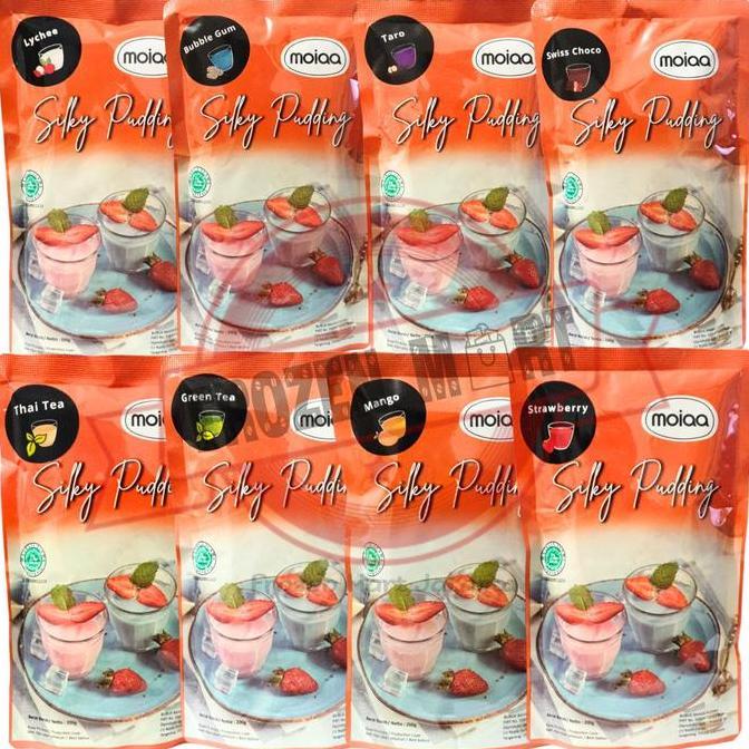 Winwin- Moiaa Silky Pudding / Puding Sutra / Puding Susu Premium 200Gr