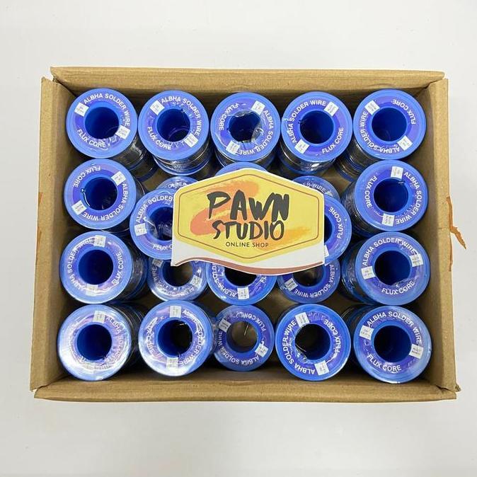 Procing- Timah Alpha Timah Alpa 250 Gram Timah Solder Wire Flux Core / Timah Solder Alpha, Solder Co