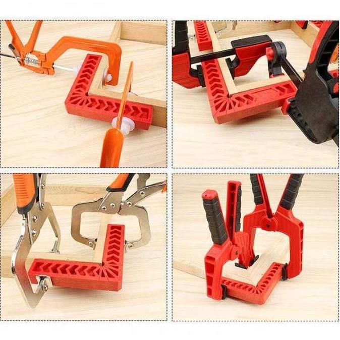Onair- Penjepit Kayu Papan F Clamp Papan Kayu Press Klem Wood Working Tools