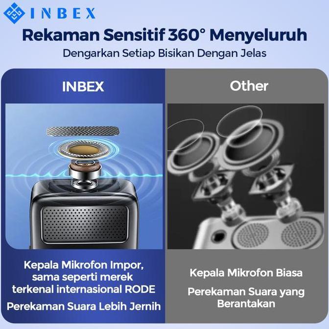 Singover- Inbex Microphone Wireless Mic Wireless Shure Clip On Mikrofon Lavalier