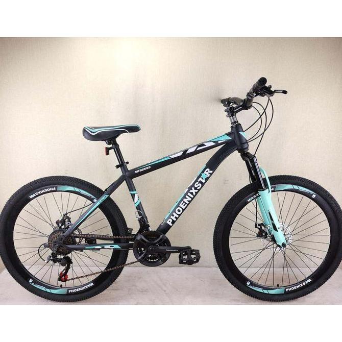 Terlaris Sepeda Gunung/Mtb Phoenix Star Ukuran 24/26 Inch 3X7 Speed