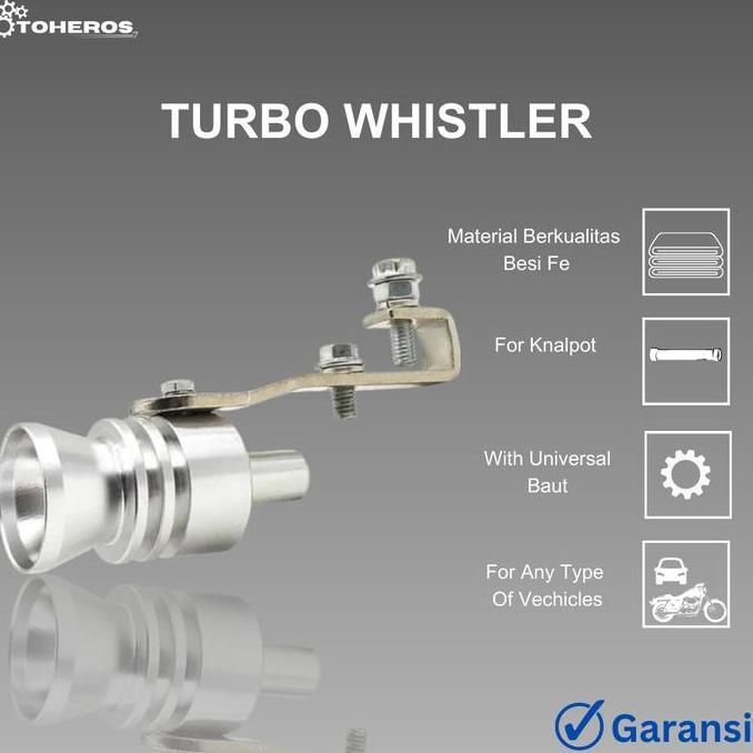 Turbo Knalpot Efek Motor Mobil Whistler Exhaust Muffler