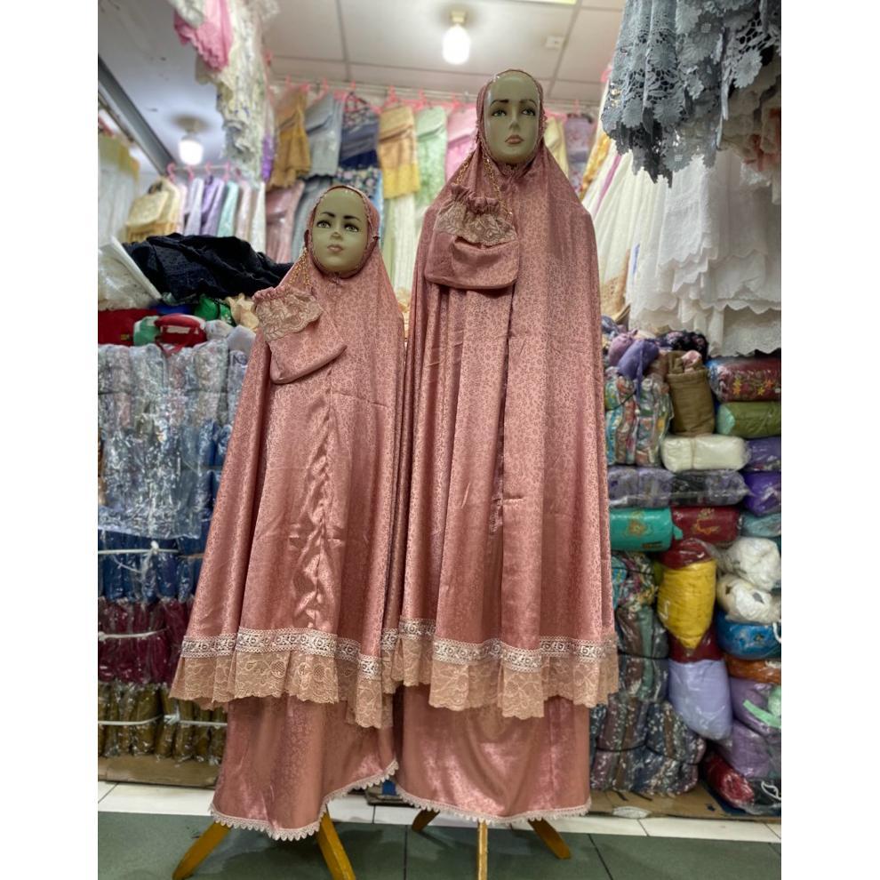 Mukena Sutra Jaguar Ibu Dan Anak