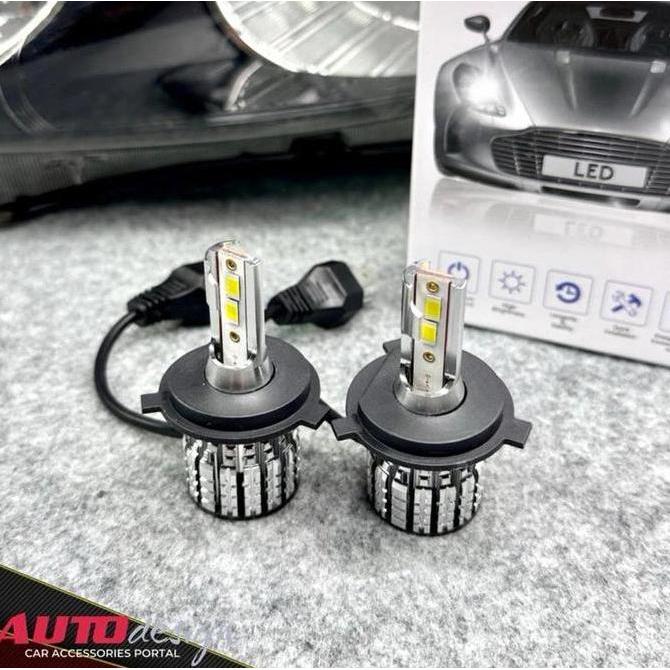 DAIMISO ADS6 Lampu LED Mobil 50Watt 12Volt Putih 6000K H1 H3 H4 H7 H8 H11 H16