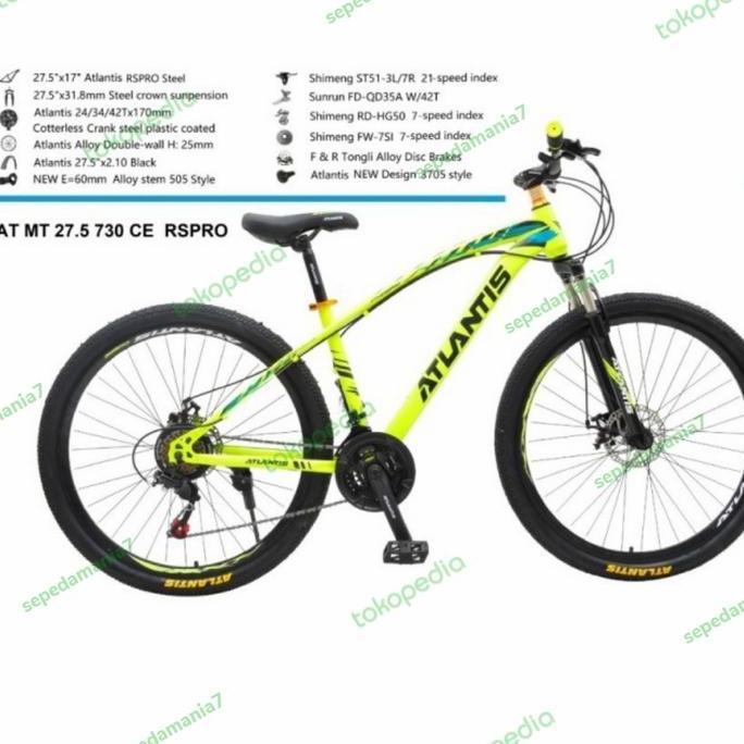 Terlaris Sepeda Gunung 27,5 Inch Atlantis