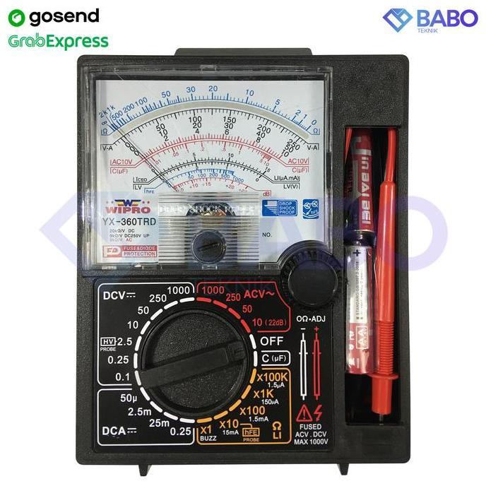 TERMURAH - Analog Multitester Wipro YX - 360TRD