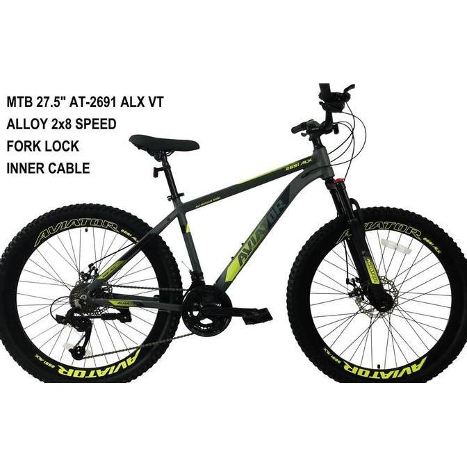 Terlaris Sepeda Gunung Cowok / Mtb 27.5" Aviator At-2691 Alx Vt