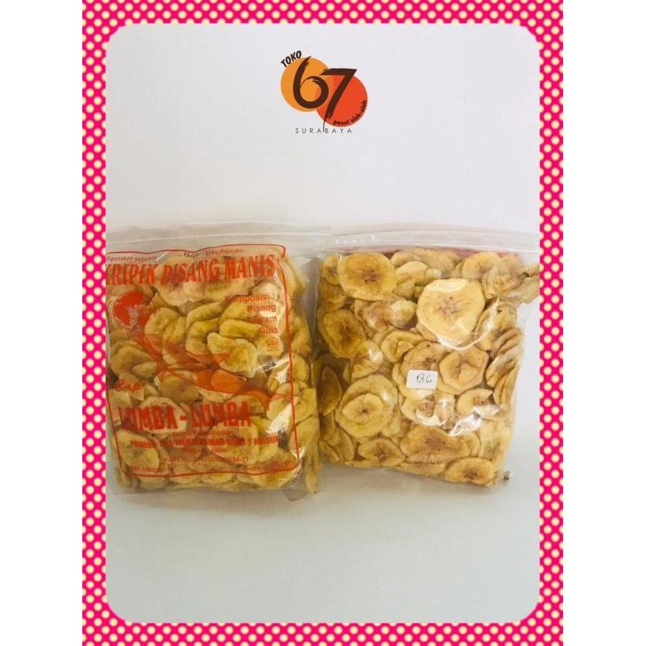 Kripik Pisang Lumba-Lumba