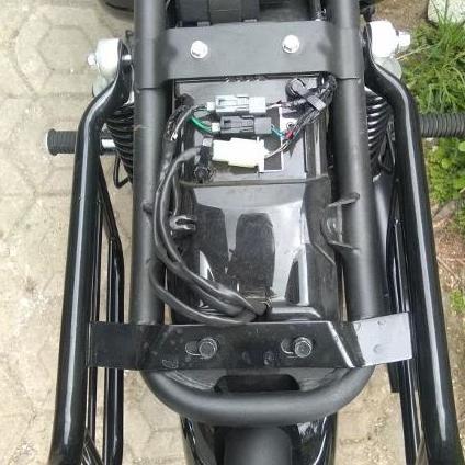 Backrack Kawasaki W175.Aksesoris Behel Rak Motor Kawasaki W175