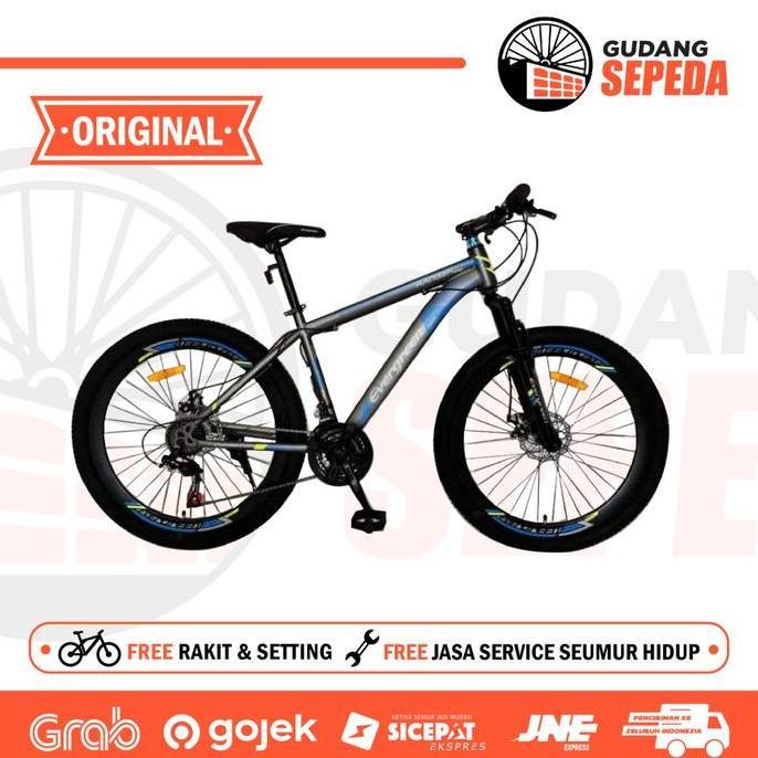 Terlaris Sepeda Gunung Mtb Evergreen 26 Inch 540 Bisa Buat Roadbike Ready Stock