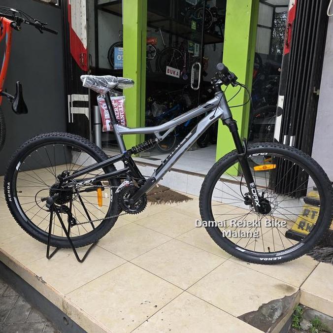 Terlaris Mtb 27.5" Thrill Oust Pro My25 24 Speed Rem Hidrolik Fullsus