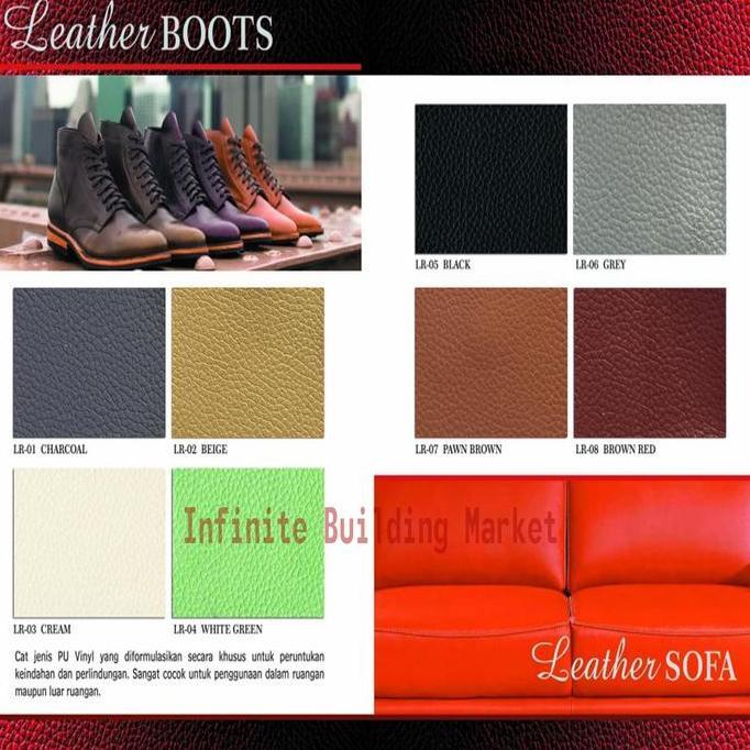 Cat Semprot Kulit Leather Rexton Refinish Cat Jok Kulit Mobil Sofa