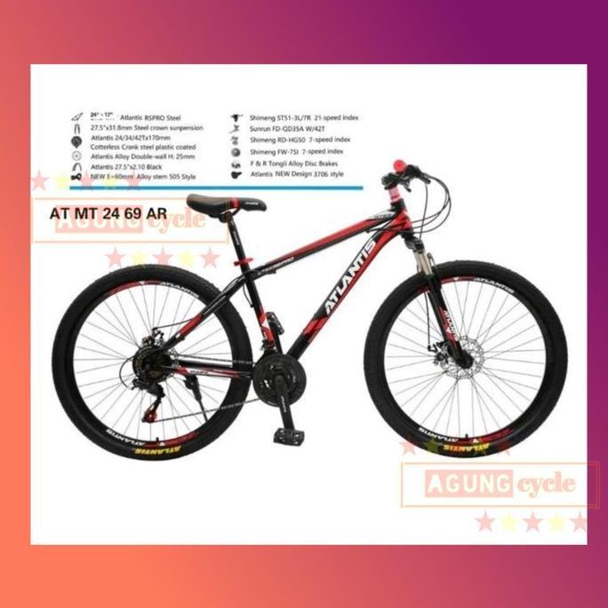 Terlaris Sepeda Gunung Mtb Atlantis 24"