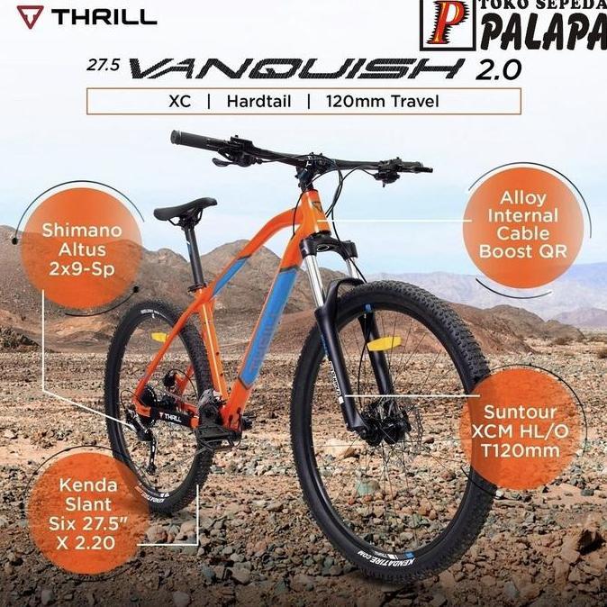 Terlaris Mtb 27.5 Thrill Vanquish 2.0 New Sepeda Gunung 2