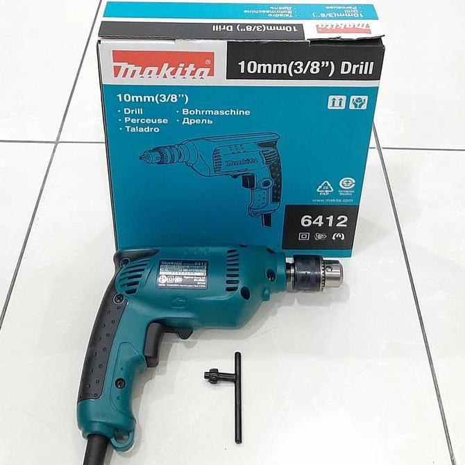 MESIN BOR MAKITA 10MM 6412