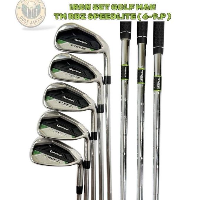 BEBAS ONGKIR - Stick Golf Iron Set Golf Taylormade RBZ Speedlite Shaft Steel Original