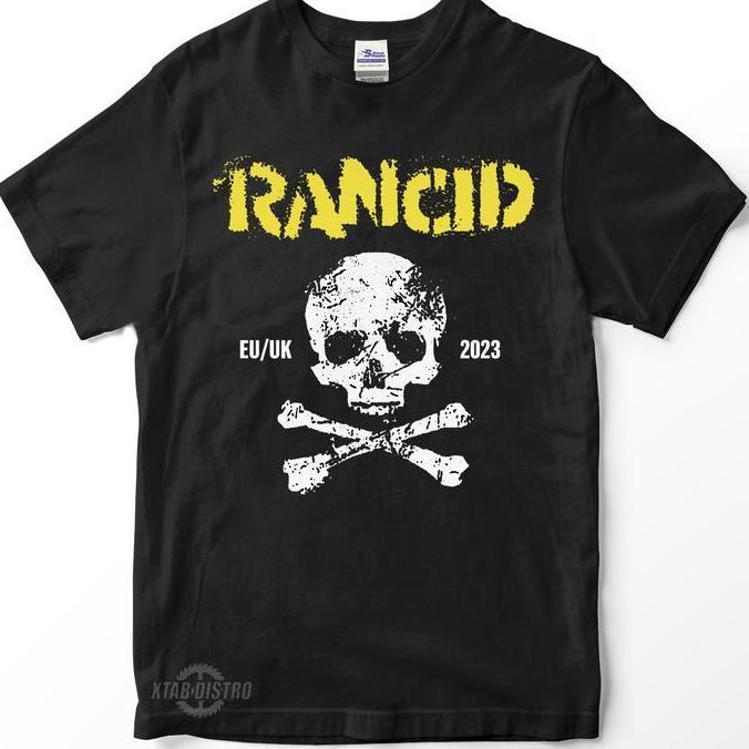 Kaos RANCID TOUR europe uk tshirt band punk Rancid and out come the wolves metal