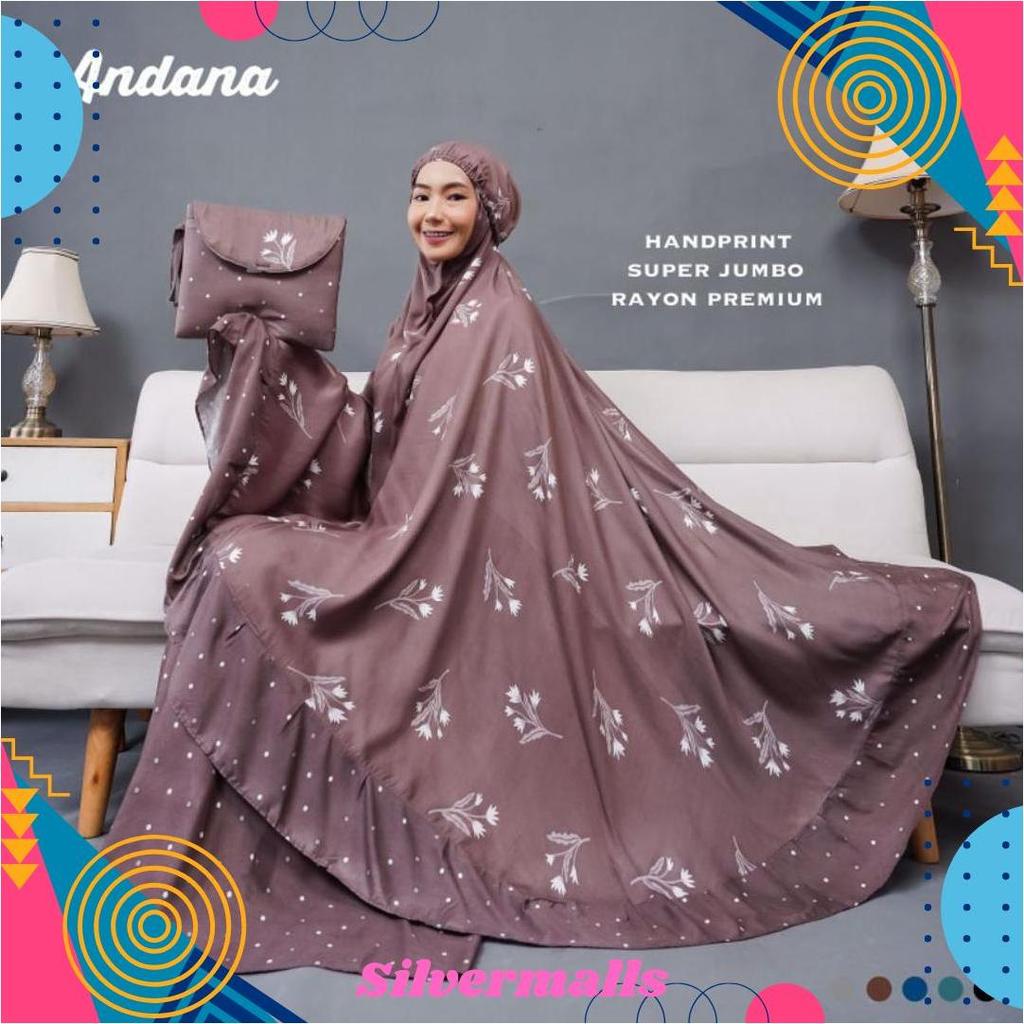 Mukena Dewasa Katun Rayon Premium Super Jumbo Bahan Jatuh Dan Adem Mukena Traveling Motif Promo