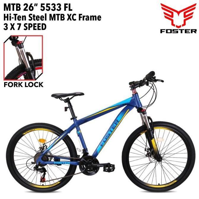 Terlaris Sepeda Gunung Mtb 26 Foster 7 Speed