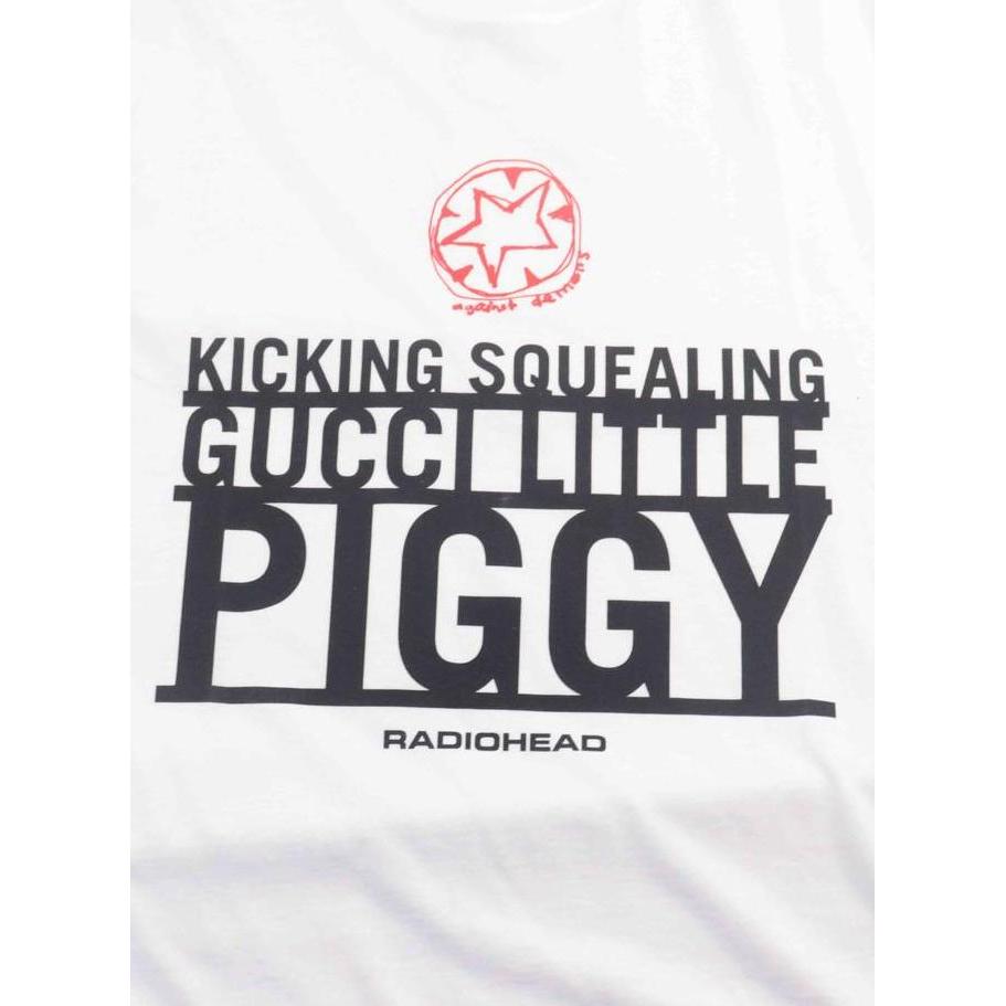 Kaos Baju Band Musik Pria Casual Pendek RADIOHEAD Original Piggy