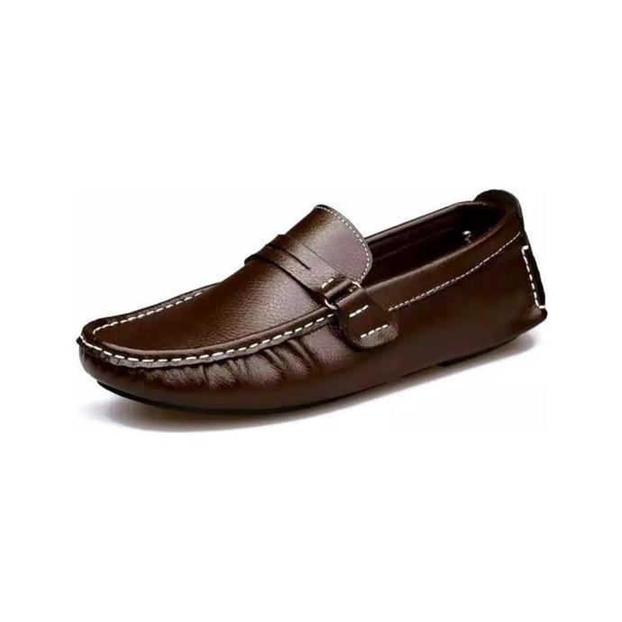 Termurah / Hot Sale Cod - Sepatu Kulit Asli Pansus Pria 100% Leather - Pantofel - Cly-Dsi-042 Shoes 