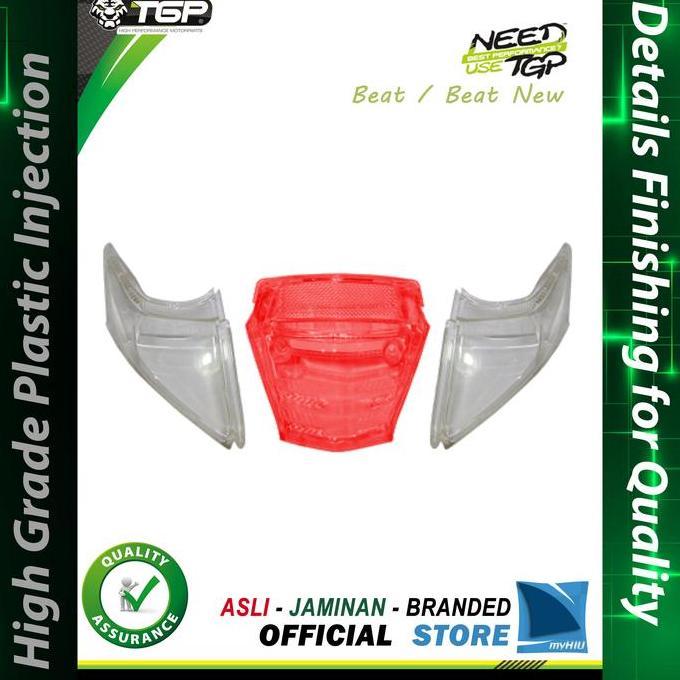 Mika Sein Belakang + Mika Stop HONDA Beat / New Beat ( Merah ) TGP