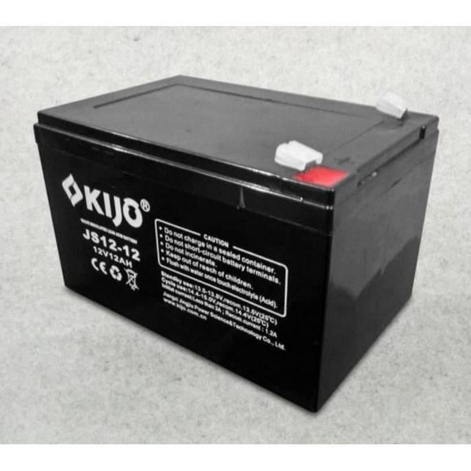 Promo Aki sepeda listrik motor listrik 12v 12ah 12volt 12ah kijo tiger selis Diskon