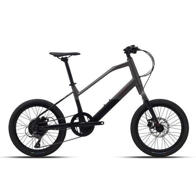 Terlaris Polygon E Bike Sepeda Listrik Mini Velo Urban Polygon Gili Velo - Charcoal Black