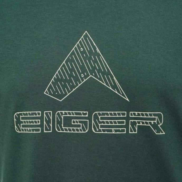 Kaos Eiger Starkregen Lengan Pendek Katun - Original