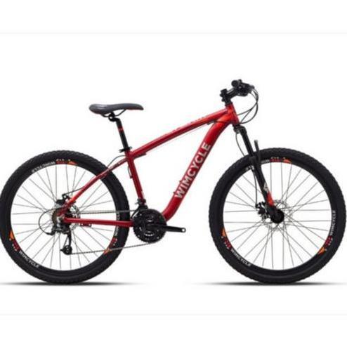 Terlaris Sepeda Gunung 27.5 Inch Mtb Frame Alloy Dewasa Wimcycle Storm High Quality 24 Speed Rem Cak
