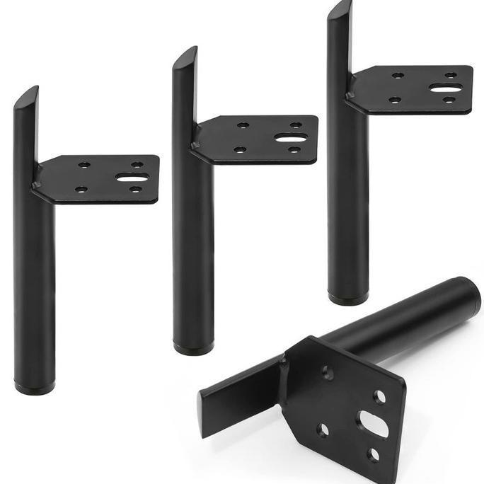 AKARAY Kaki Sofa Besi 15cm Kaki Meja Gold Black Kaki Furniture Emas