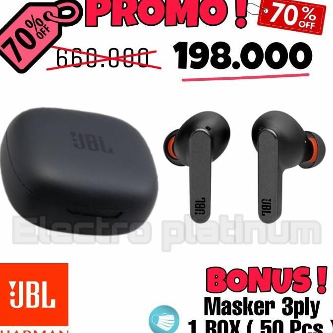 Pure Bass TWS Headset Bluetooth JBL Live 220 Earphone SuperBass Sporty