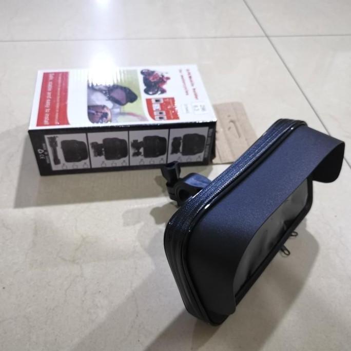 HOLDER PHONE KANOPI WATERPROOF UTK SEPEDA ATAU SEPEDA MOTOR