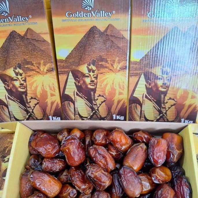 Kurma goldenvalley kemasan dus 1 kg kurma mesir kemasan dus 1 kg