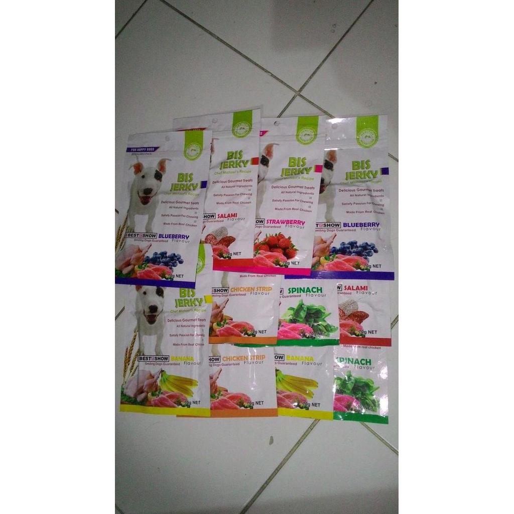 Gogogo- Bis Jerky Snack Anjing