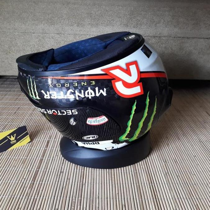 Promo Donat Helm Universal Warna Hitam Merah Biru / Tatakan Helm Nolan, Arai, AGV, HJC, Shoei, dll D