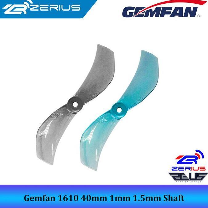 Wxyg- Gemfan 1610 40Mm 1Mm 1.5Mm Shaft Propeller