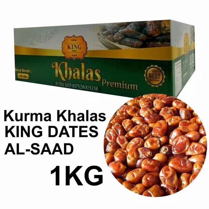 Kurma Khalas Saad 1 Kg Amira Dates ||| Kurma Arab Premium Original