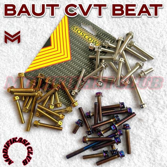 Promo BAUT PROBOLT CVT HONDA BEAT ISI 17 BIJI BISA SCOOPY KARBU SCOOPY FI VARIO 110 SPACY F1 KARBU S
