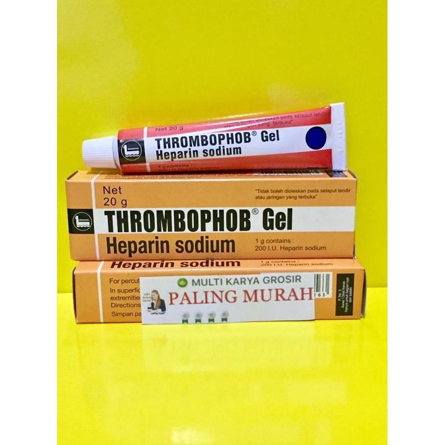 Pastisehat- Thrombophob Gel / Heparin Sodium / Salep Memar / Trombopop