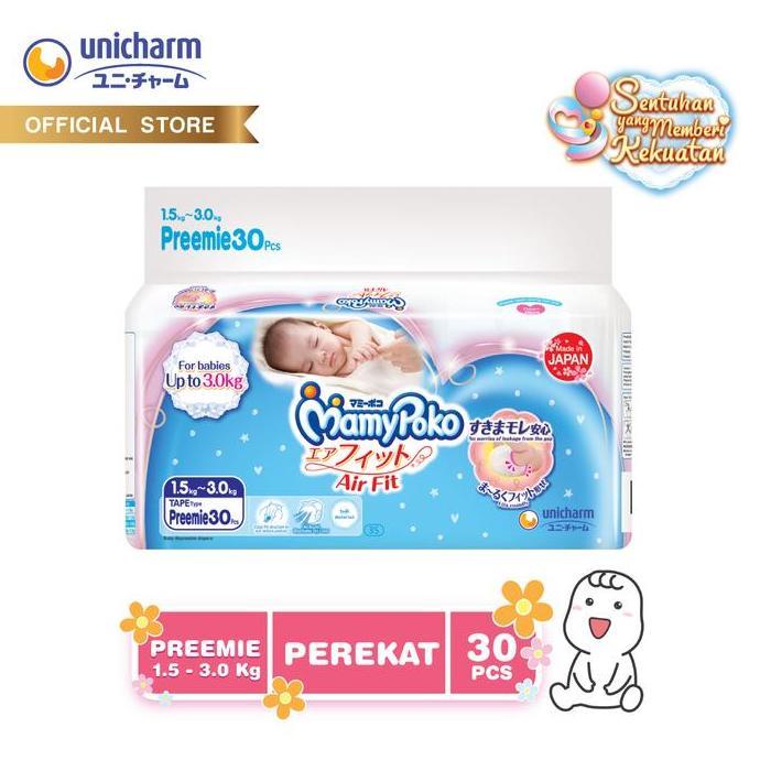 Projecmax- Mamypoko Preemie - 30 - Popok Perekat